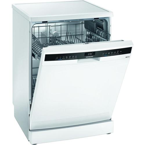 Siemens iQ300 SN23IW08TE - Lave vaisselle Blanc - Pose libre - largeur : 60