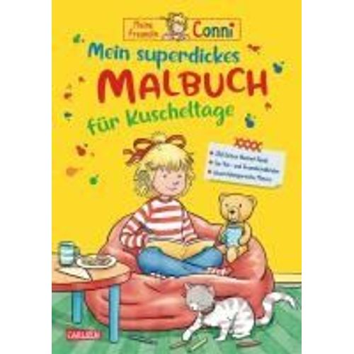 Conni Gelbe Reihe (Beschäftigungsbuch): Mein Superdickes Malbuch Für Kuscheltage