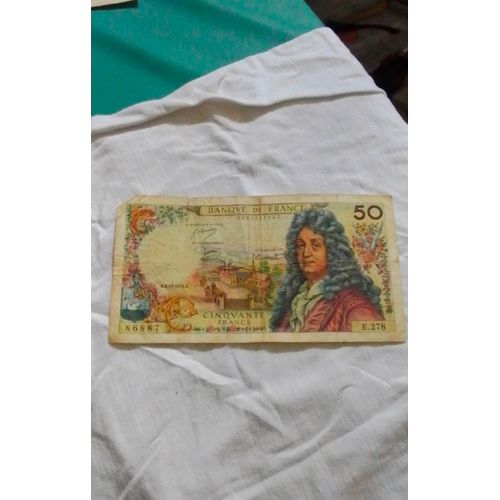 A Vendre Billet De 50 Francs Français.