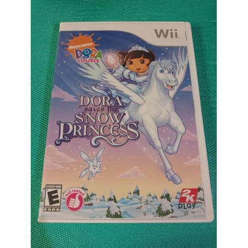 Dora L'exploratrice The Explorer Dora Saves The Snow Princess Import Us Nintendo Wii