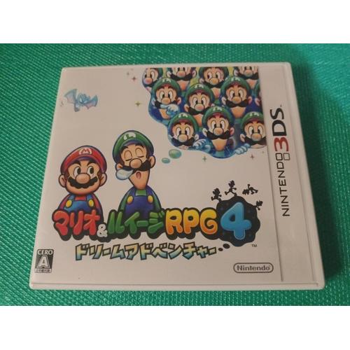 Mario Et And Luigi Dream Team Bros Nintendo 3ds Import Jap