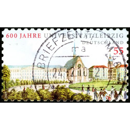 Timbre Oblitéré Deutschland, 600 Jahre Universitat Leipzig, 2009, 55