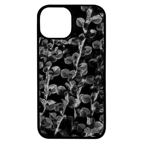 Coque Pour Iphone 13 Pro Max Silicone Motif Feuilles Caoutchouc Jolie Design Case Fleurs Effet Portable Plantes Nature Alu De