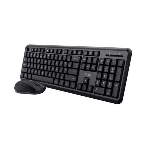 Trust Ody Clavier Souris Incluse Rf Sans Fil Qzerty Anglais Noir