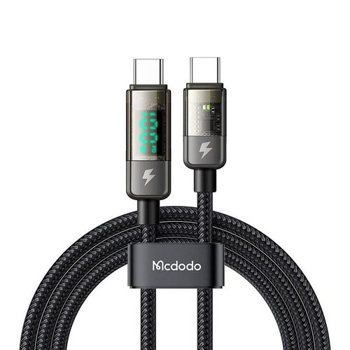 Mcdodo Ca-3610 Usb-c To Usb-c Cable, Auto Power Off, Pd 100w, 1.2m (b