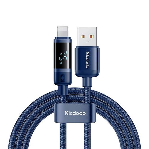 Mcdodo Ca-5001 Usb-a To Lightning Cable, 100w, 1.2m (blue)