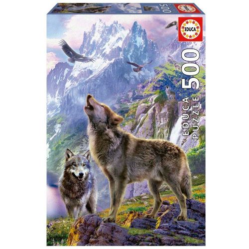 Educa 500 Lobos En Las Rocas