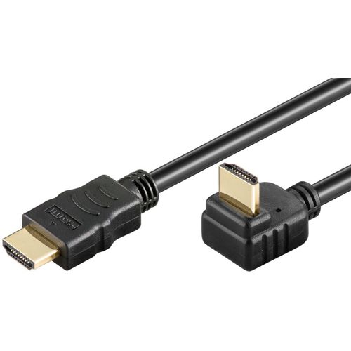 Goobay 61263 Câble Hdmi 0,5 M Hdmi Type A (standard) Noir