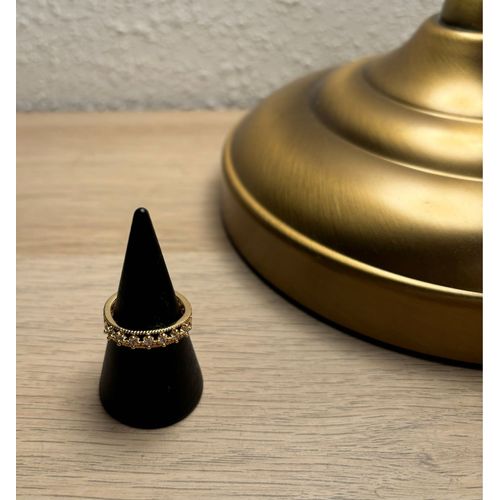 Bague ¿Diamanté¿ En Acier Inoxydable 