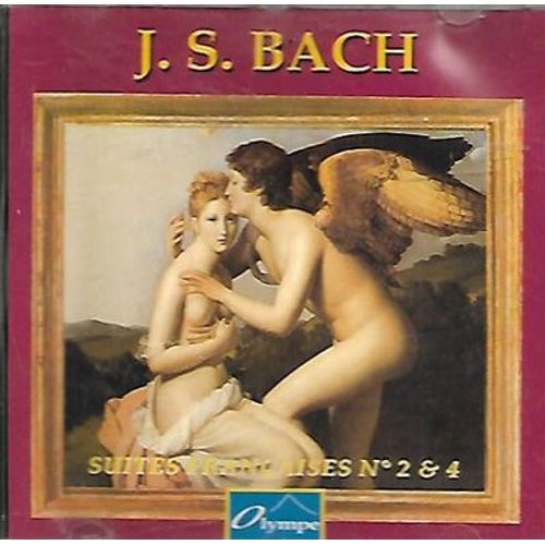 Bach Suites Françaises N° 2 Et 4 / Christiane Jaccotet Harpe