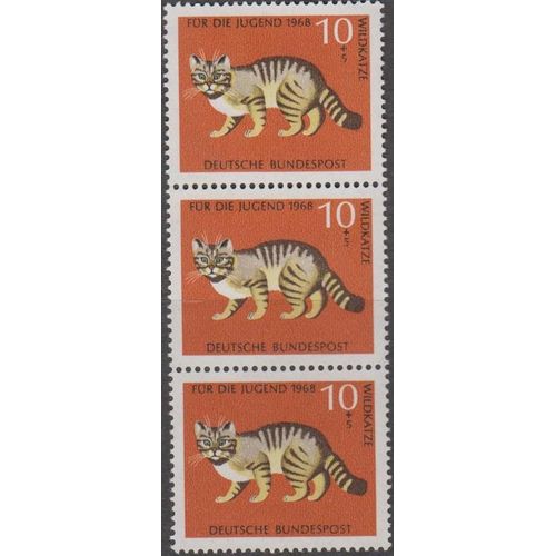 Timbre Animaux Allemagne 1968