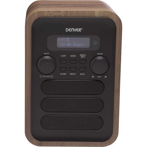 Denver DAB-48GREY Radio numérique Dab+ et FM Tuner
