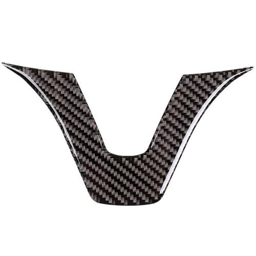 Autocollant Intérieur En Fiber De Carbone, Autocollant Emblème De Volant, Adapté Pour Mercedes Classe C W204 W205