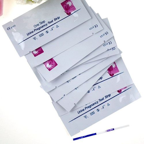 Papier De Test D'urine De Grossesse 10 Pièces, Kit De Papier De Test D'ovulation Lh, Émetteur De Lubrifiant Anal Personnel, Applicateur De Lubrifiant, Seringue Large
