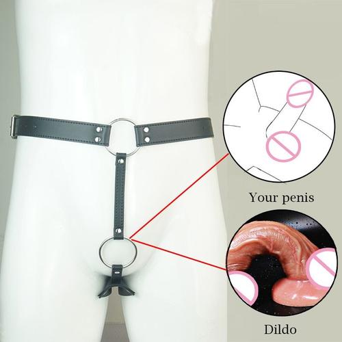 Jouets Sexy En Cuir Pour Hommes Lesbiennes, Harnais, Dispositif De Chasteté, Orgasme, Plug Anal, Sangle, Bondage, Boutique De Sexe