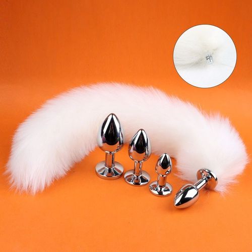 Plug Anal Amovible En Queue De Renard Pour Adulte, Plug Anal Souple, Dilatateur Anal, Sexe