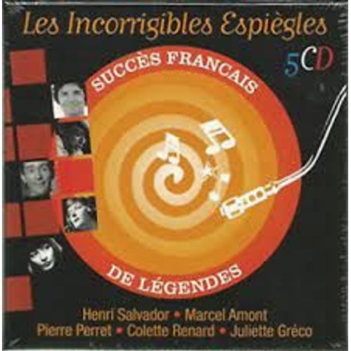 Les Incorrigibles Espiegles - Succes Francais De Legendes - Coffret 5 Cd