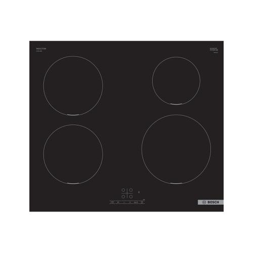Bosch Serie PUE611BB5E Table de cuisson à induction Noir - 4 foyers
