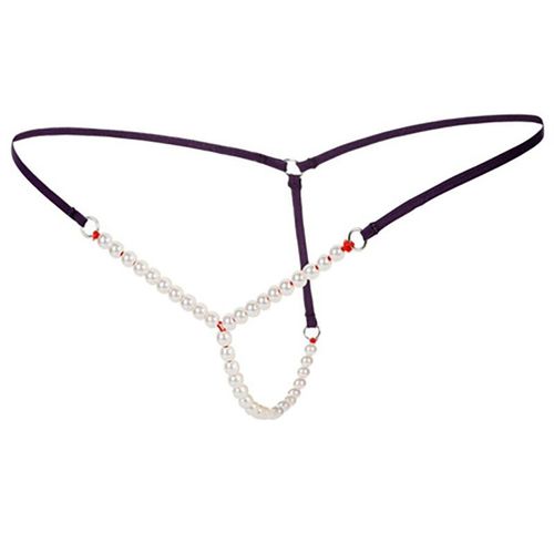 Culotte De Massage Avec Perles Pour Femmes, Vêtements Sexuels, Porno À Perles, Lingerie Sexy Pour Babydoll, Bikini, Micro String