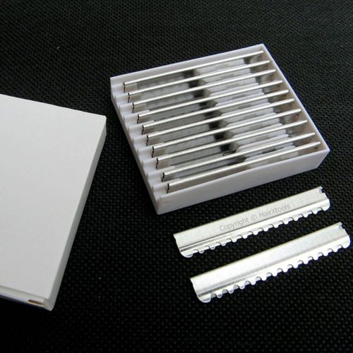 Lames de rasoir à ultrasons pour Machine à couper les cheveux, outils de remplacement pour tondeuses de Salon, 10 pièces