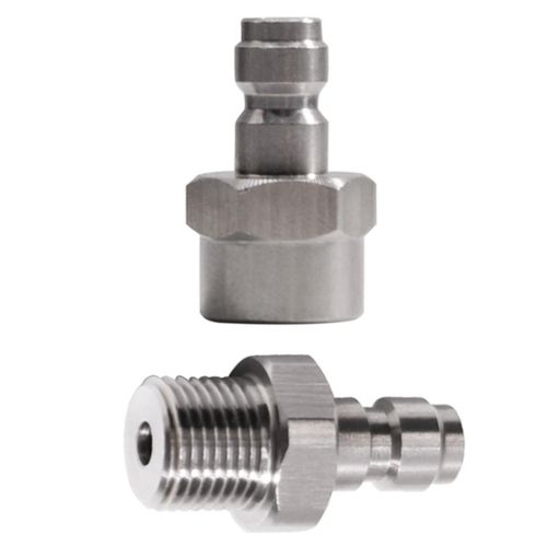 2cps Universal 8mm Quick-disconnect Plug Adapter, M11x1 Femelle Filetage et Filetage externe pour Carbo