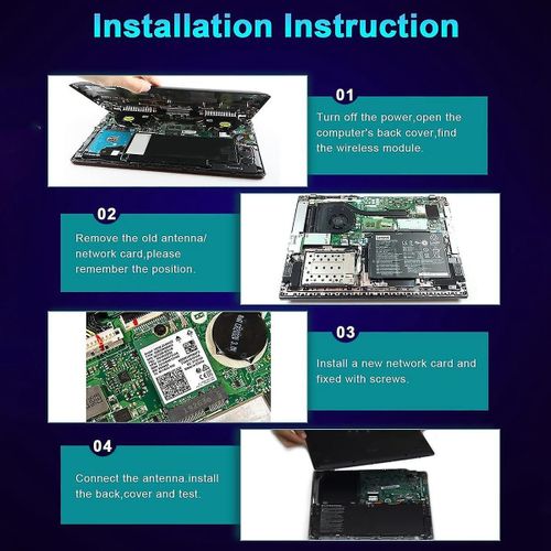 Pour 1675x carte wifi ax210ngw ax1675x wi-fi 6e 802.11ax 2.4g 5g 6g 5374mbps Bluetooth 5.2 M.2 ngff W