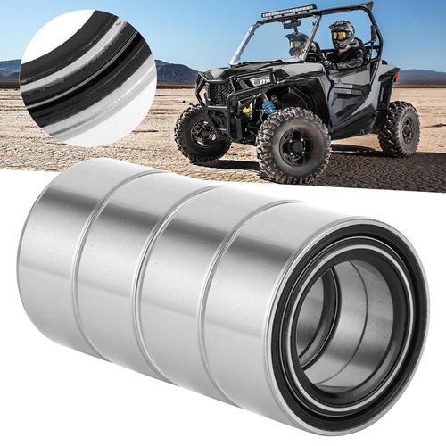Roulement De Roue Avant Et Arrière En Métal Argenté,Adapté Pour Yicin Is Rzr 3514822,Xp,Rl,3514699,3514627,1000,4 Pièces