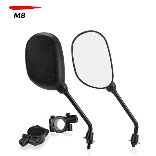 Rétroviseurs Universels Pour Vtt,Supports De Guidon De 7/8 Pouces,Compatibles Avec Polaris Sportsman 400 500 850 Pour Can-Am Ds250 Pour Yamaha - Type M8