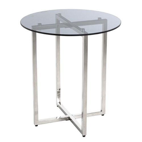 Table D'appoint Design "Comada" 55cm Gris