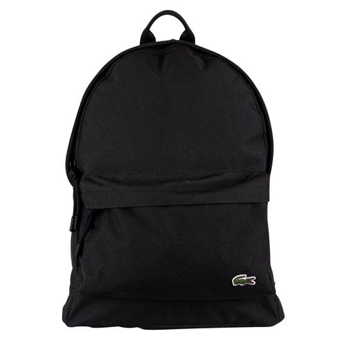 Lacoste Pour des hommes Logo Sac à dos, Noir