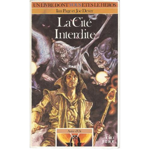 Astre D'or 2 - La Cité Interdite - Ian Page - Joe Dever - Folio Junior 1999