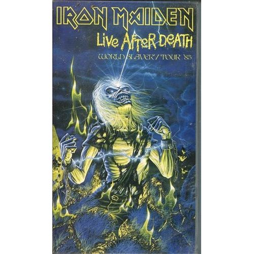 Iron Maiden: Live After Death Vhs Secam