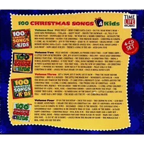 100 Christmas Songs 4 Kids - Volumes 1, 2, 3 And 4