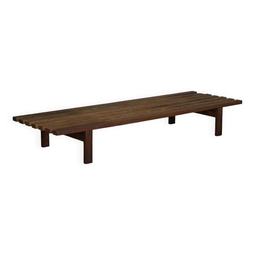 Grand Banc Minimaliste Bz De Martin Visser Pour T Spectrum Annes 1960 Bois