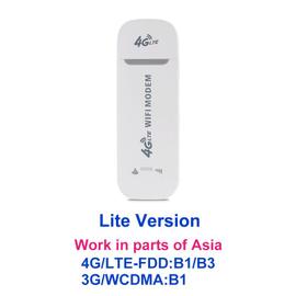 Dongle USB 4G, Carte Réseau SIM Dongle USB Modem 4G LTE CLE 4G dongle 4G  USB Raspberry pour Windows2000/ 2003/ XP/Vista/ 7/8/ 10/ Mac/Linux/Android