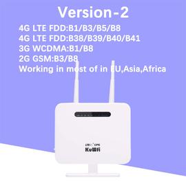 Acheter Routeur WiFi LTE sans fil, carte SIM 4G, 150Mbps, Modem