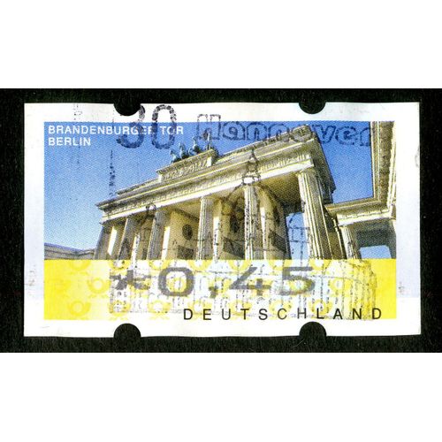 Timbre Oblitéré Deutschland Brandenburger Tor Berlin