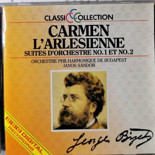 Georges Bizet - L' Arlesienne Suite No. 1&2 - Carmen Suite No. 1&2 - Cd Album