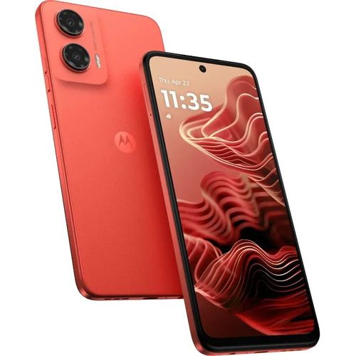 Motorola Moto G35 5G Dual-SIM 128 Go Rouge Goyave