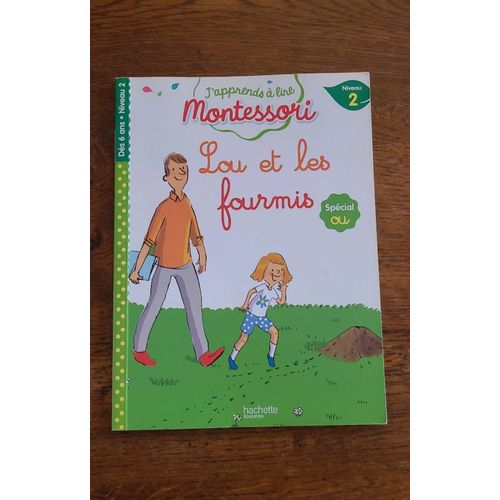 Lou Et Les Fourmis. J'apprends À Lire Montessori