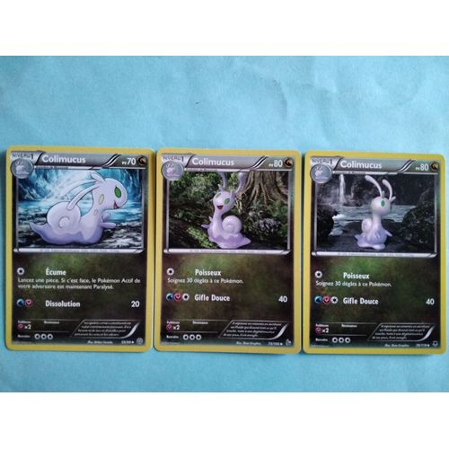 Lot Cartes Pokémon N° 705 Colimucus