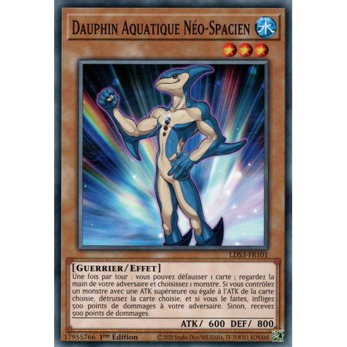 Yu Gi Oh Lds3 Fr101 Dauphin Aquatique Néo Spacien