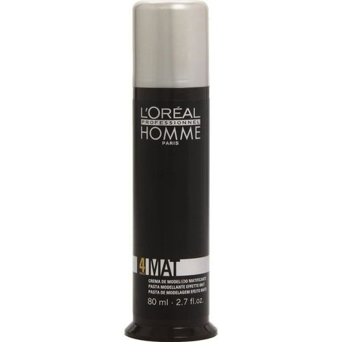 L'oréal Pommade Coiffante Matifiante Mat Homme Force 4 80ml 
