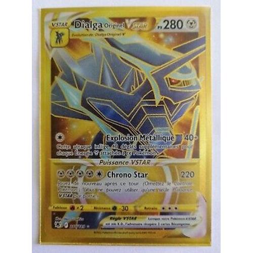 Carte Pokemon Dialga Originel V Star 210/189 Astres Radieux Vf