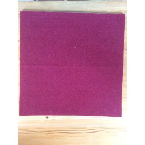 Carre De Feutrine Bordeaux