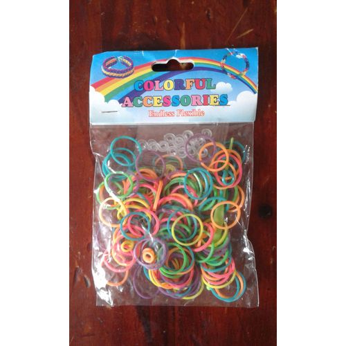 Élastiques Rainbow Loom Multicolore Avec Crochet Et Attaches