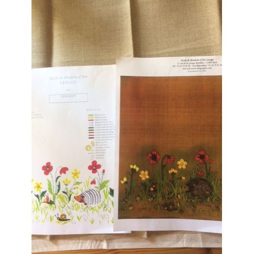 Kit Lesage Herisson Petite Pochette A Soufflet
