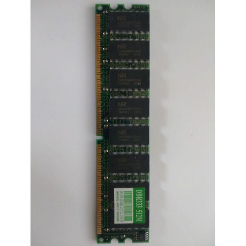 Barrette mémoire NR DM32M8AT DDR 333 MHz 512 Mo