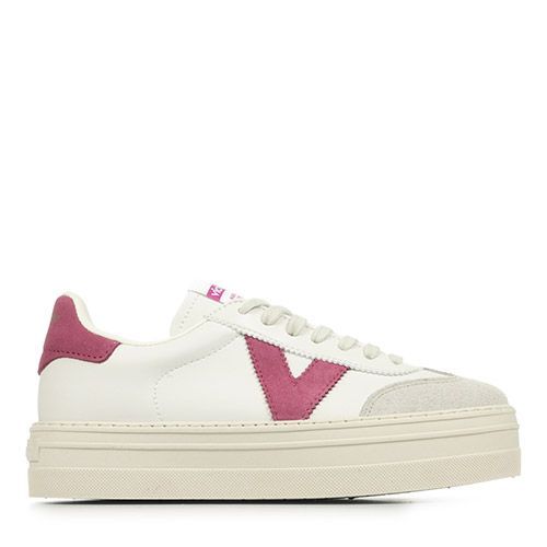 Victoria - Baskets 1092169 - Blanche Et Rose - 38