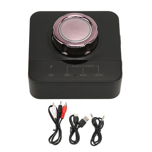 Adaptateur Bluetooth AUX appel mains libres réveil vocal HiFi stéréo 2 en 1 transmetteur récepteur de musique sans fil